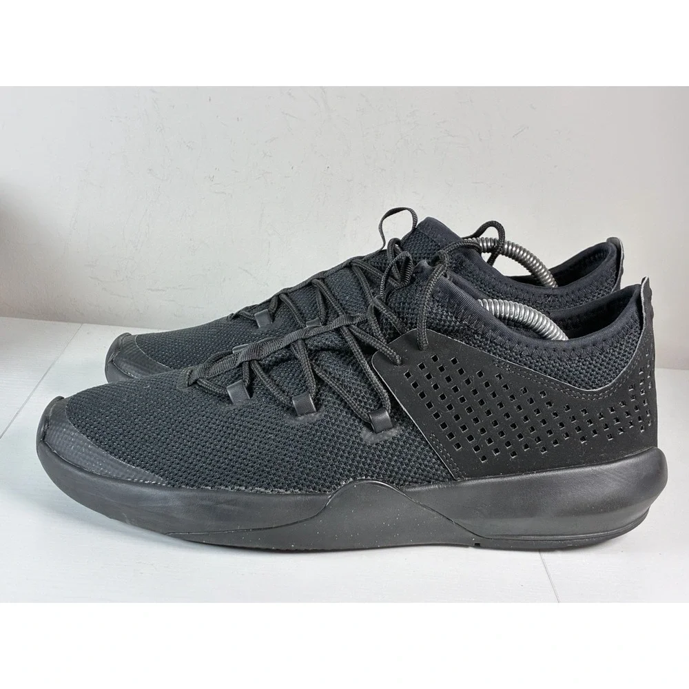 Size 10.5 - Air Jordan Express Triple Black Mens Shoes
